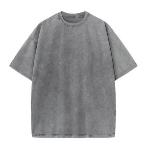 DTG Printing Blank Tee Shirt Pure Cotton Faded T Shirt