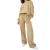 Women's Custom Print Logo French Terry Jogger Pants Loose Oversize Straight Leg with Mid Waist Baggy Wide Leg Sweatpants