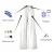 Women's High Waist Breathable Hip Hop Sports Pants-American Street Style Versatile Loose Wide Leg Casual Pants for Winter XL