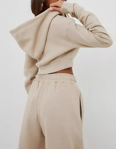 Women Clothing Custom Sweatsuit Tracksuit Set Ladies Cotton Jogger Sets Women's Clothing Tracksuits for Women