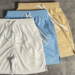 American Street Style Breathable Quick Drying Mesh Men's Shorts for Basketball Running Jogging
