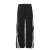 High Quality Wholesale Custom Logo 100% Nylon Unisex Activewear Quick Dry Parachute Striped Baggy Wide Leg Pants for Men Women