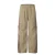 High Quality Wholesale Custom Logo 100% Nylon Unisex Activewear Quick Dry Parachute Striped Baggy Wide Leg Pants for Men Women