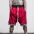 Custom Men's High Quality Zipper Pocket Mesh Shorts Summer Gym Sports Shorts Breathable Blank Mesh Shorts for Men
